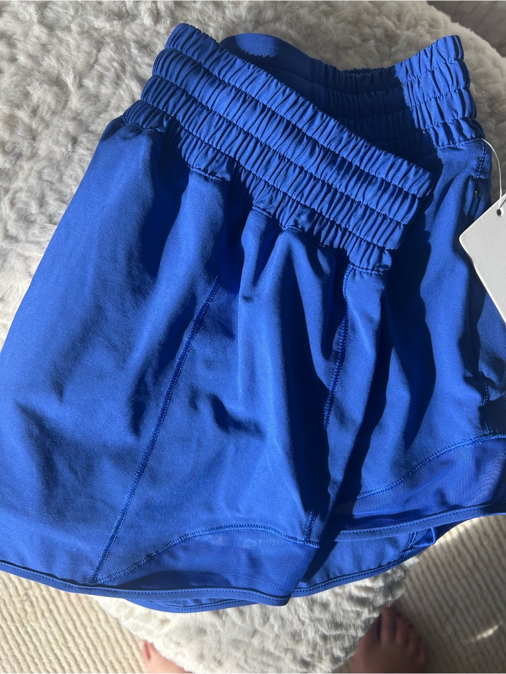 lululemon athletica Hotty Hot Royal Blue Women's Athletic Shorts - NWT